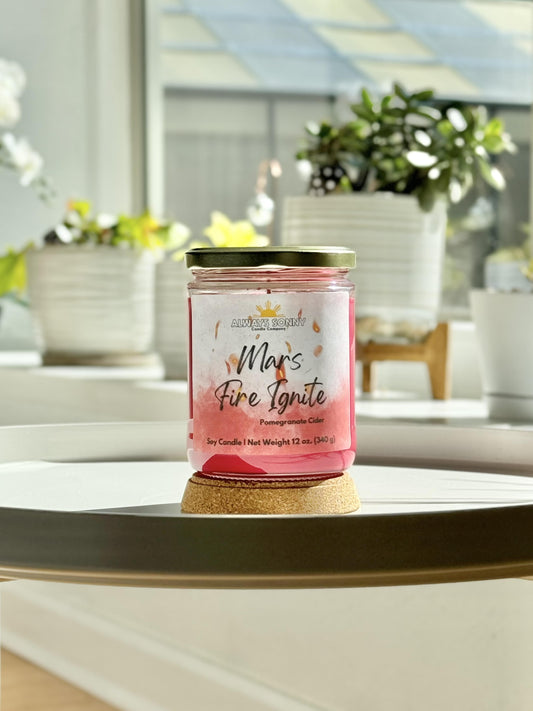 Mars Fire Ignite Candle